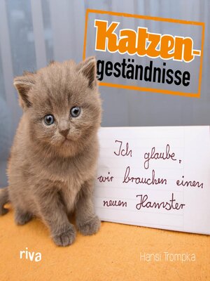 cover image of Katzengeständnisse